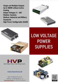 Low Voltage PSU - Germany